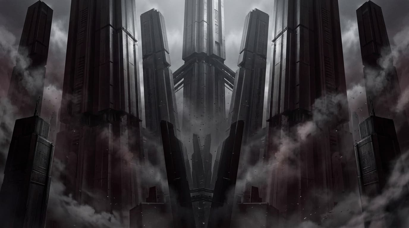 Monumental Sci-Fi Residence Citadel Architecture
